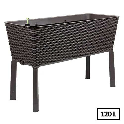Keter Easy Grow, Mini Huerto con Depósito de Agua, 114x49,3x75,7cm foto 2