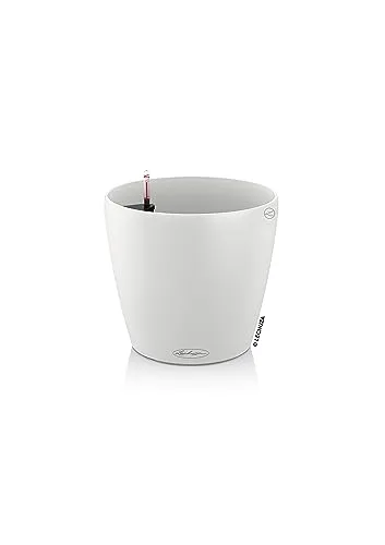 Lechuza Classico Color, Plantador de Riego Automático con Sustrato Incluido