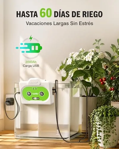 RAINPOINT Sistema de Riego Automático WiFi, Modo Ciclo y Remojo, hasta 15 Plantas foto 3